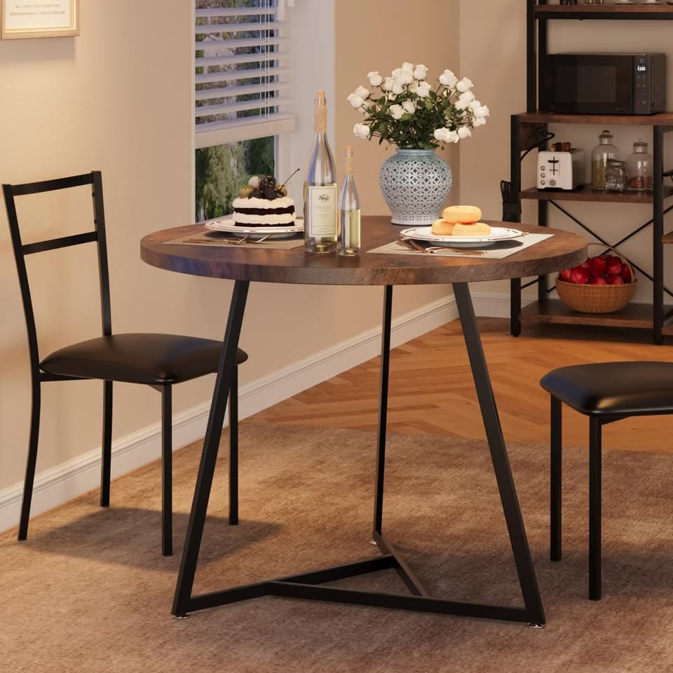 Chairs Only - Whizmax Round Kitchen Chairs for 2