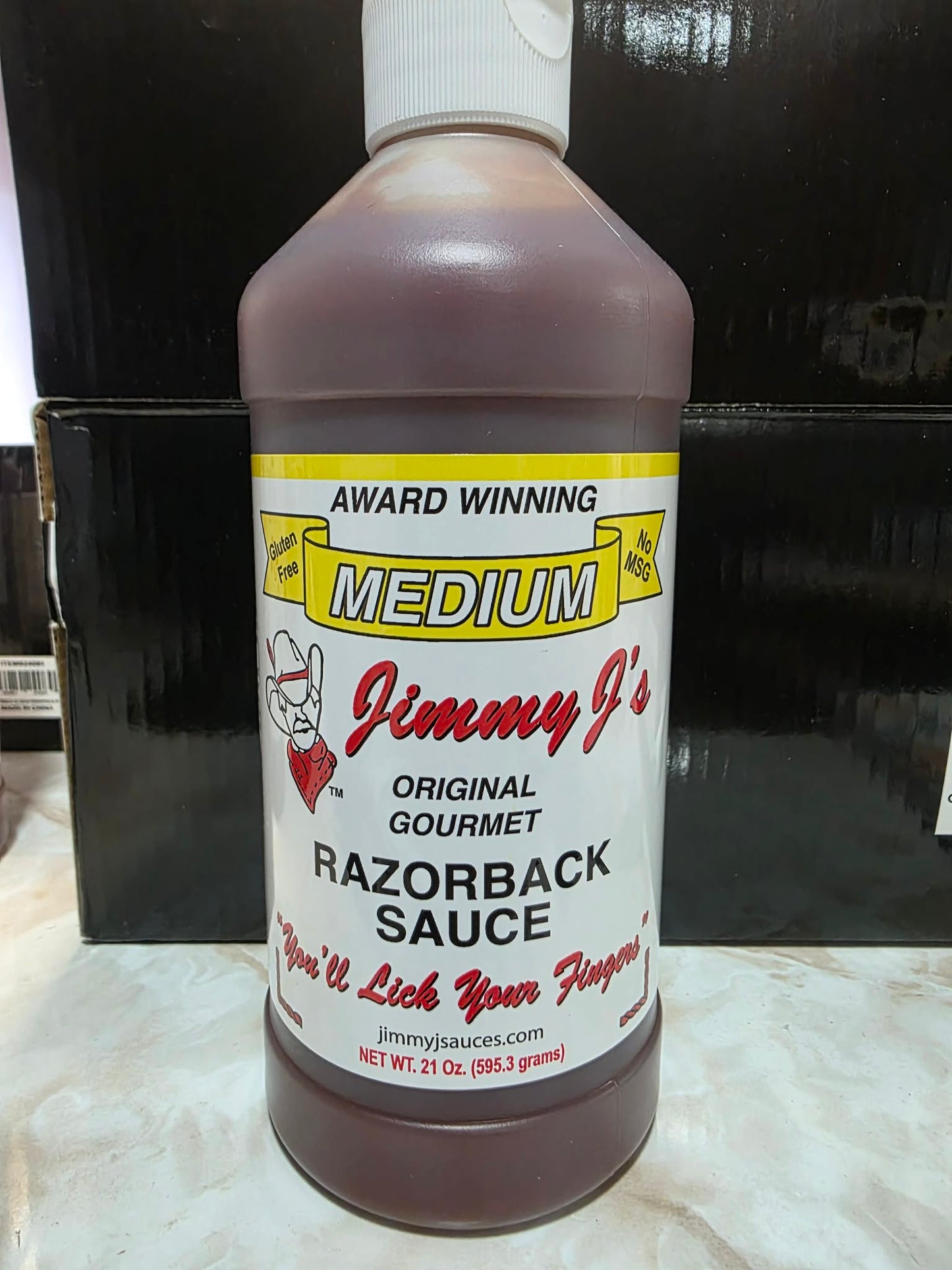 Jimmy J's Razorback BBQ Sauce - Luxury Gourmet Rib Sauce