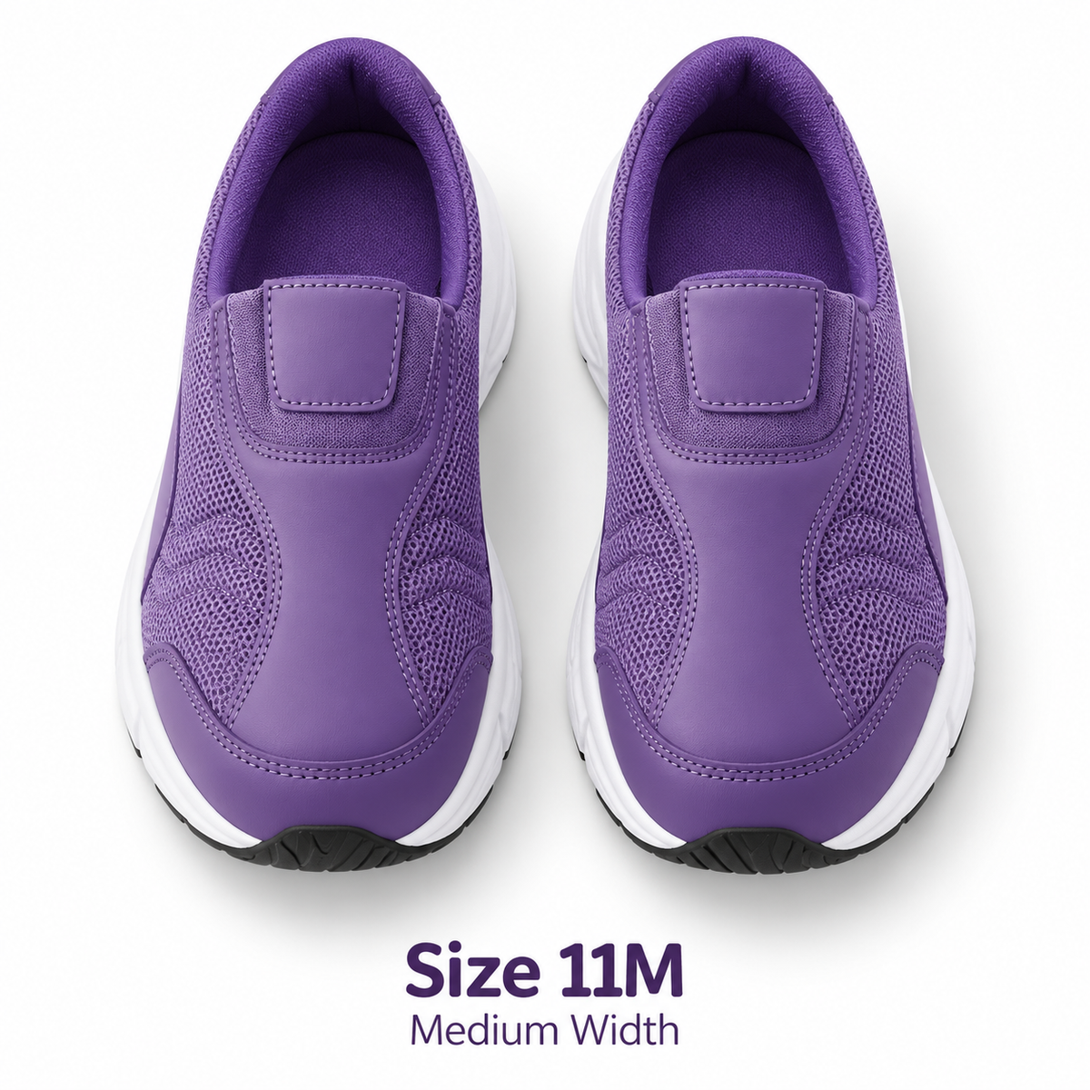 Women’s Purple Slip-On Sneakers – Size 11M (Medium Width)