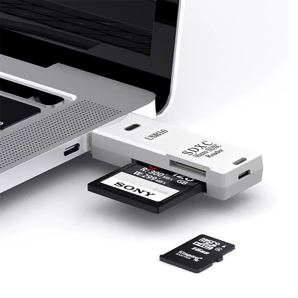 2 in 1 USB 3.0 Card Reader Micro TF sd card Reader usb adapter High Speed Cardreader TF Memory card For PC Laptop Accessories