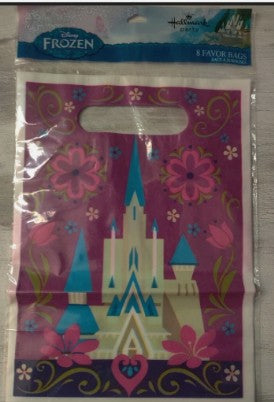 Disney Hallmark Frozen Birthday Party Treat Favor Bags Sacks Princess Castle