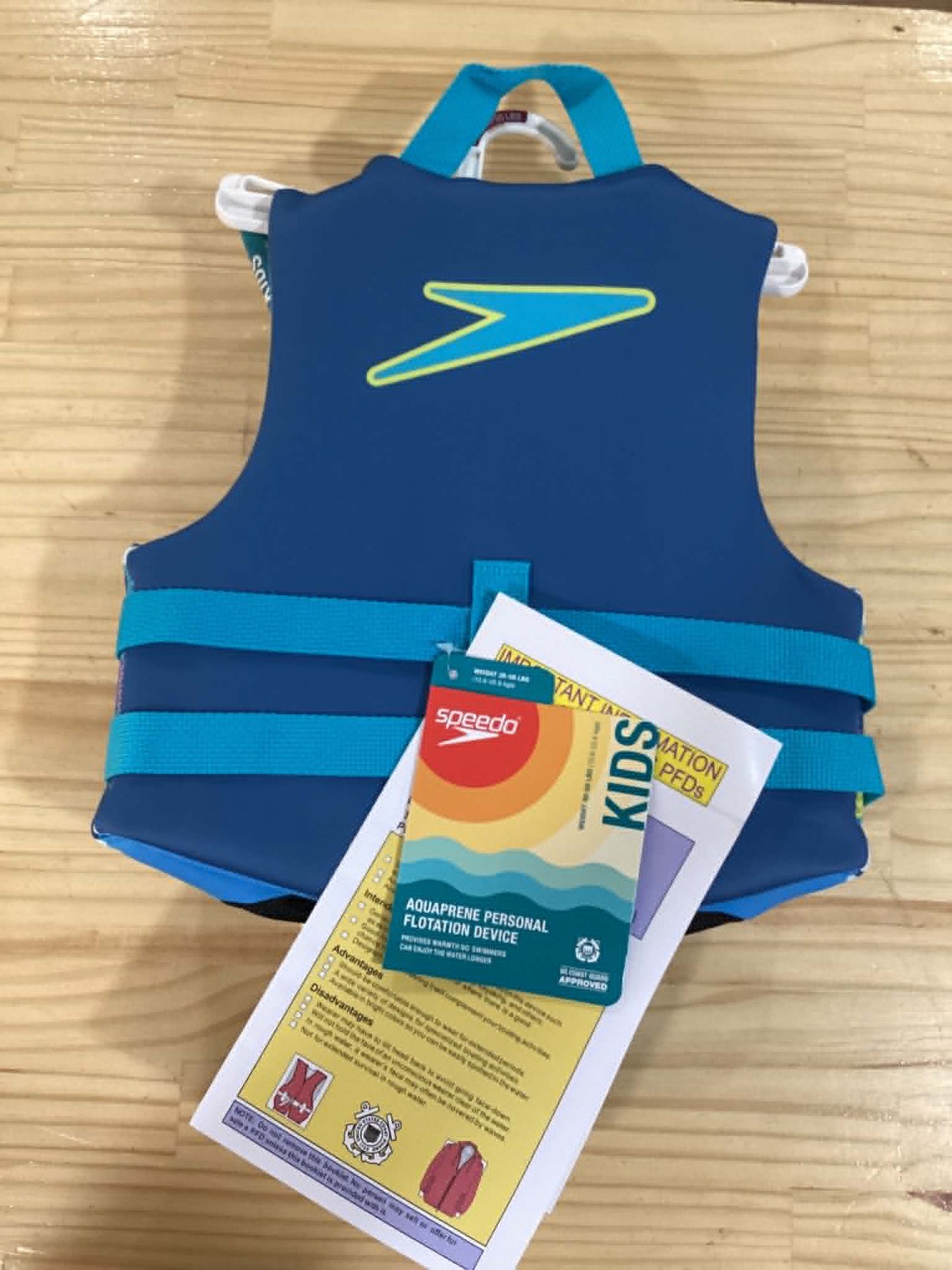 Speedo Child Life Jacket PFD 30-50 lbs