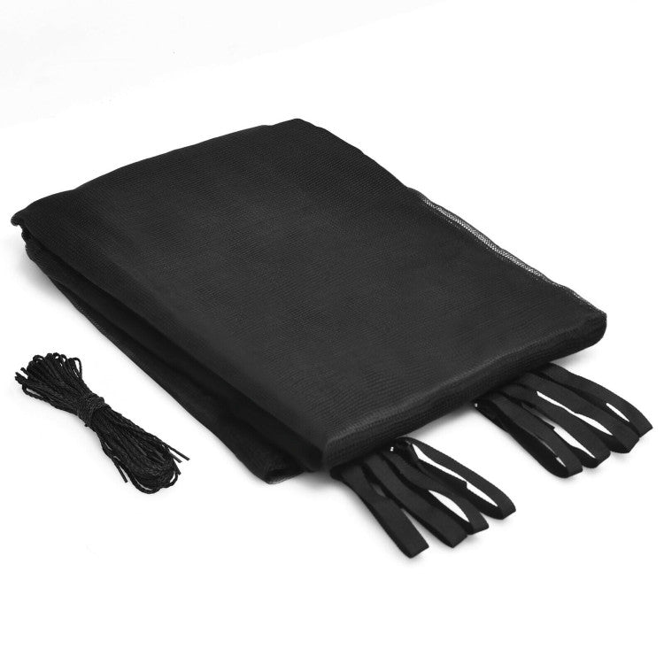 12' Replacement Weather-Resistant Trampoline Safety Enclosure Net Costway