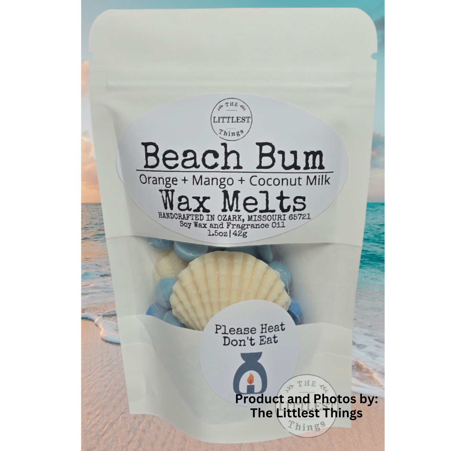 Beach Bum Wax Melt The Littlest Things