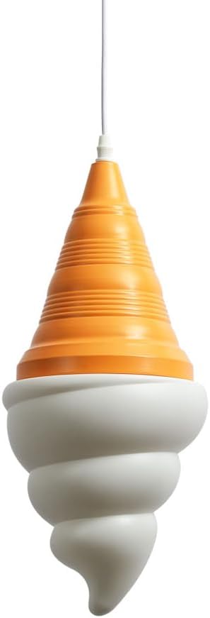 Ice Cream Chandelier Spiral Cone Decorative Pendant Light Fixture Onebao