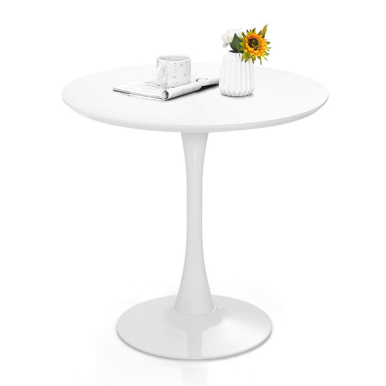 32 Inch Modern Tulip Round Dining Table with MDF Top
