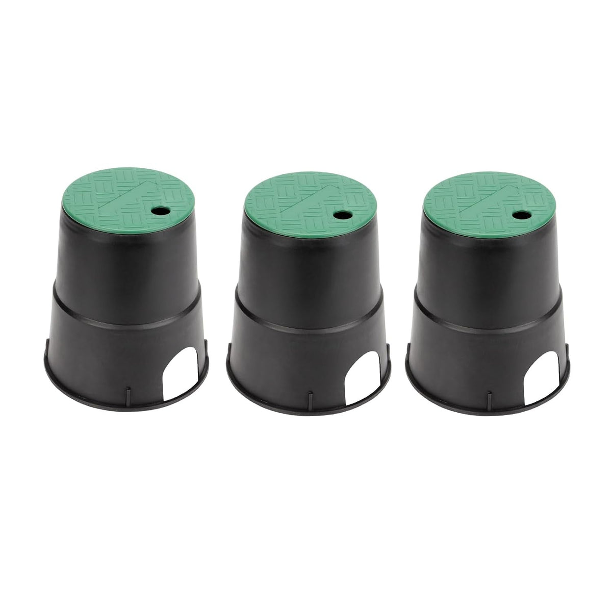 3Pcs Electrical Splice Box, 6''Underground Electrical Junction Box