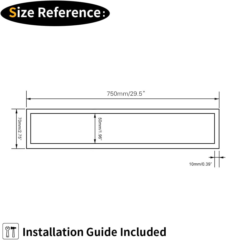 GERZWY Bathroom 30-Inch Towel Bar Stainless Steel Bath Towel Bar Gerzwy