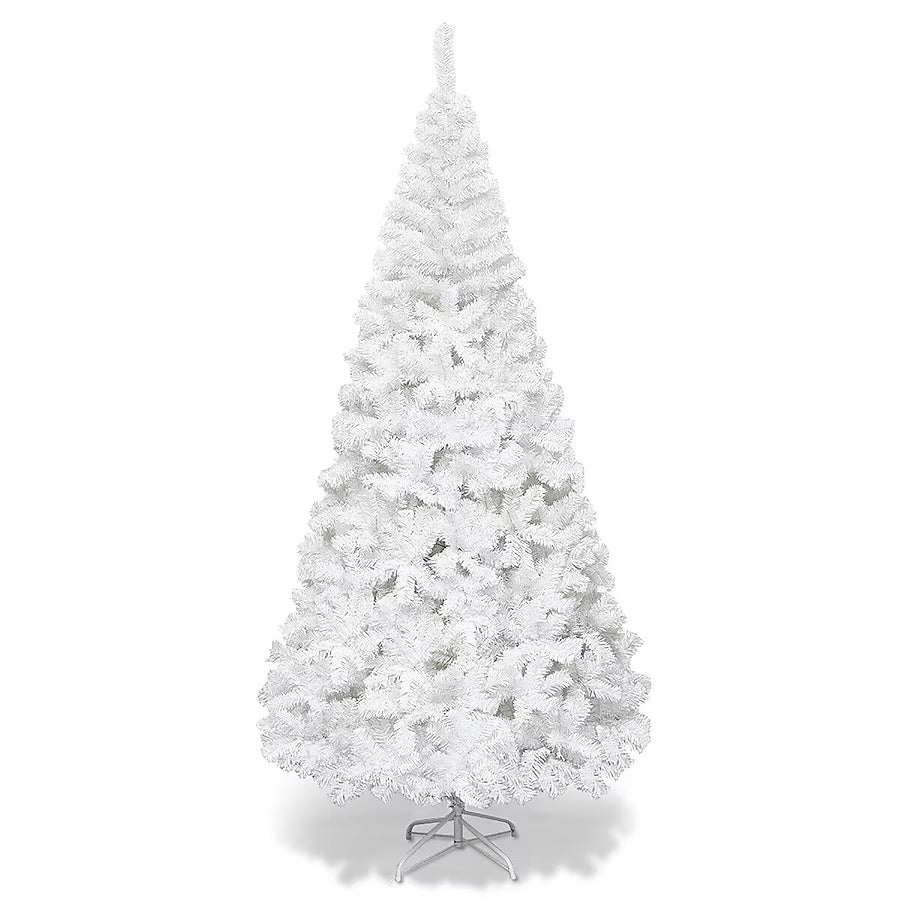 8-ft White Artificial Christmas Tree