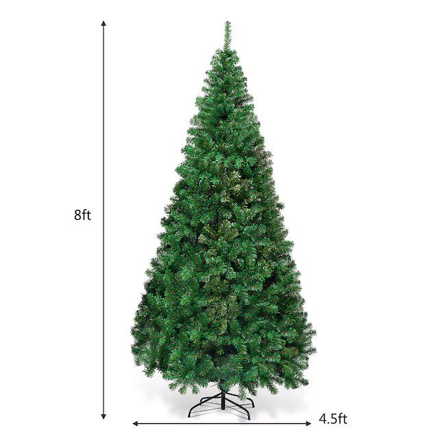 8-ft Artificial Christmas Tree