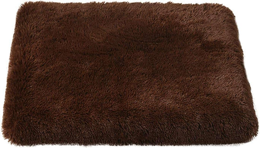 GIBZ Plush Dog Bed Mat, Warm Pet Sleeping Kennel Pad Gibz