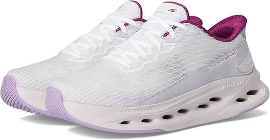 Skechers Womens Max Cushioning Glide Step Sapphire Hands Free Slip-ins