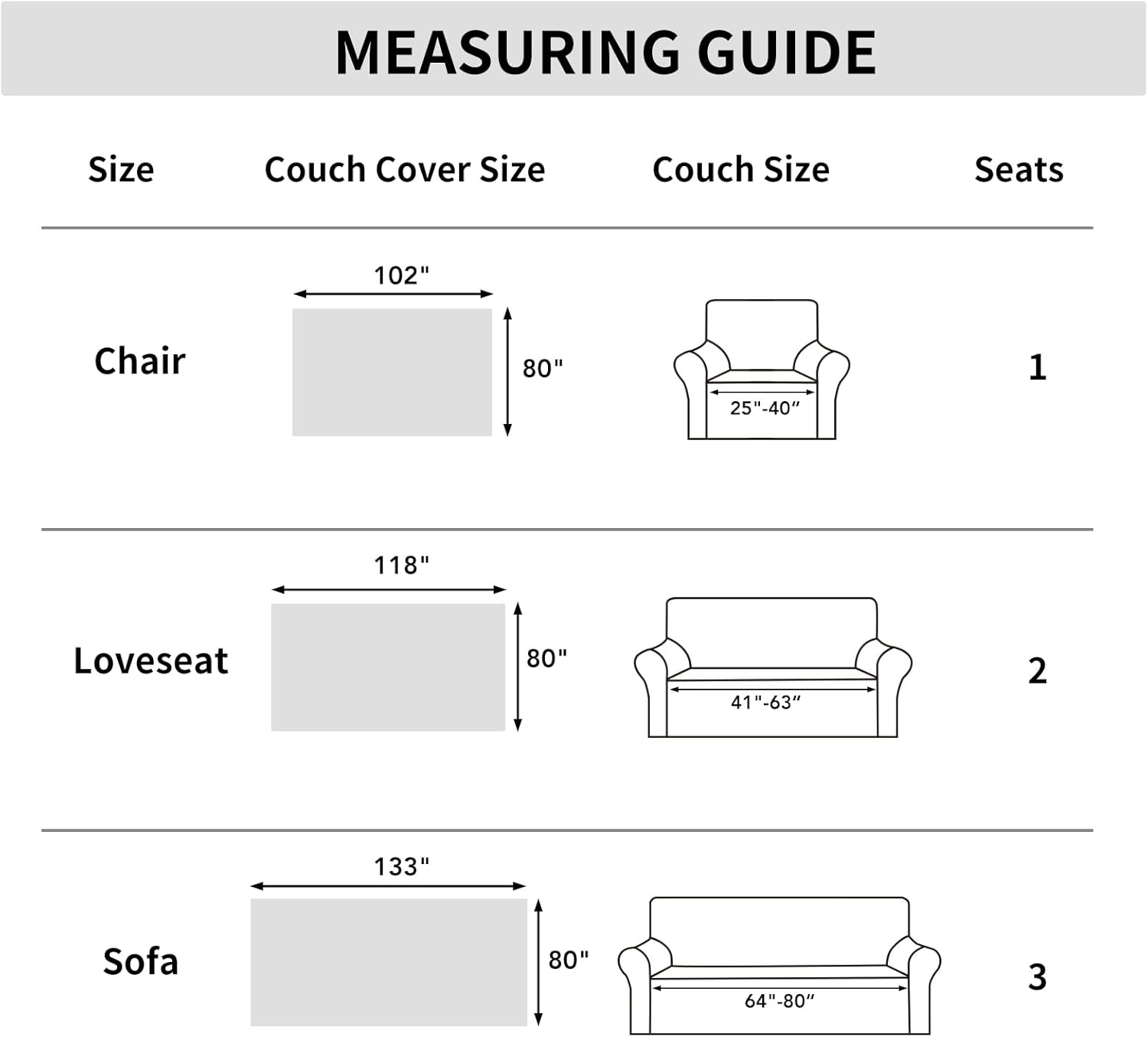 Easy-Going 80X118 inches Halloween Loveseat Sofa Cover Easy Going
