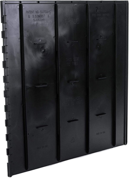 Tree Root Barrier, 24"x24", 20-Panel Pack, 40 Linear Ft
