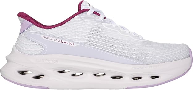 Skechers Womens Max Cushioning Glide Step Sapphire Hands Free Slip-ins