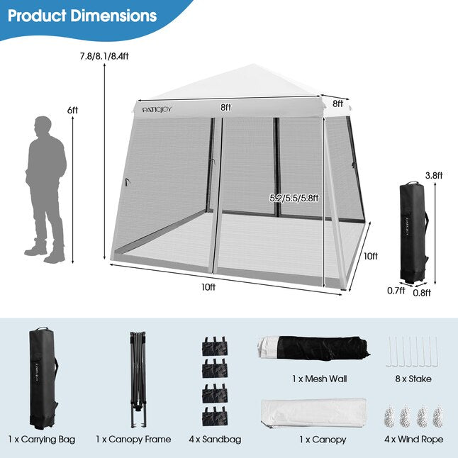 Costway Polyester 2 -Person Tent