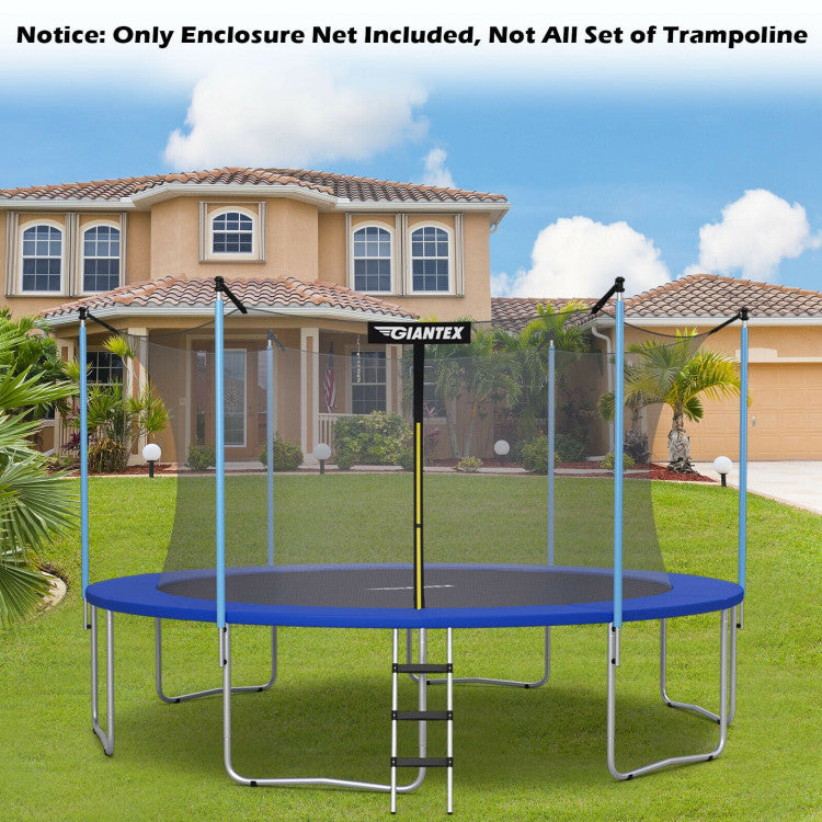 Replacement Weather-Resistant Trampoline Safety Enclosure Net