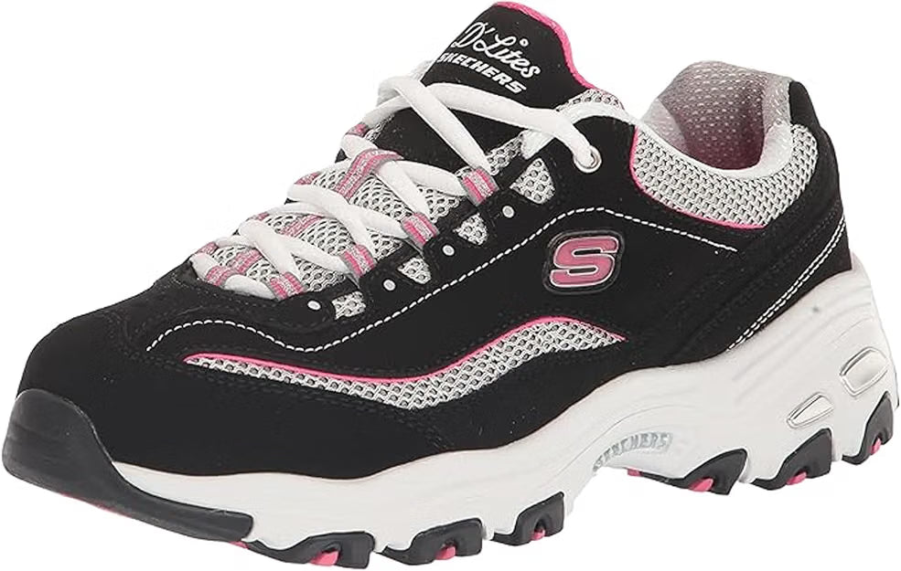 Skechers Women's D'Lites Life Saver Sneaker - 7 Wide