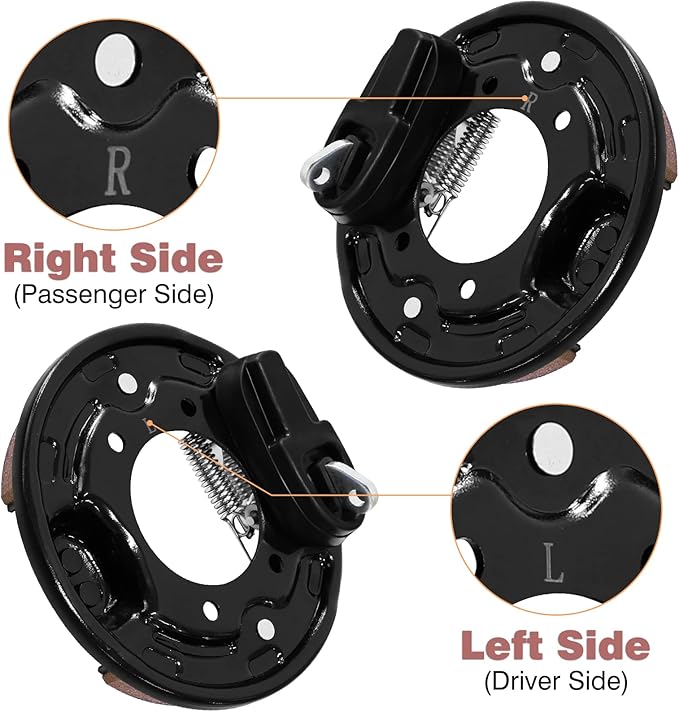 MOSNAI Club Car Brake Cluster Assembly, Driver & Passenger Side Rear Brake Assembly Mosnai