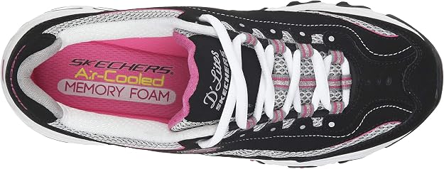 Skechers Women's D'Lites Life Saver Sneaker - 7 Wide