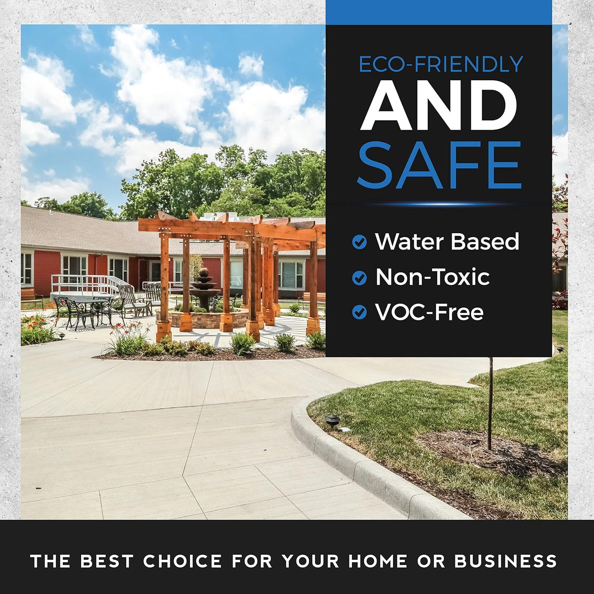5 Gal. AQUA-X 11 Clear Penetrating Concrete Sealer & Stone | Natural Finish | Professional Grade