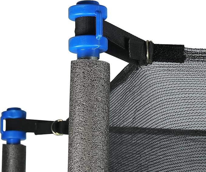 Trampoline Replacement Safety Enclosure Net for 6 Straight Poles Round Frame Trampolines Zoomster