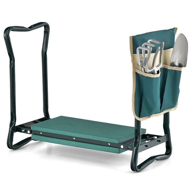 Garden Kneeler and Seat Folding Sturdy Gardening Stool