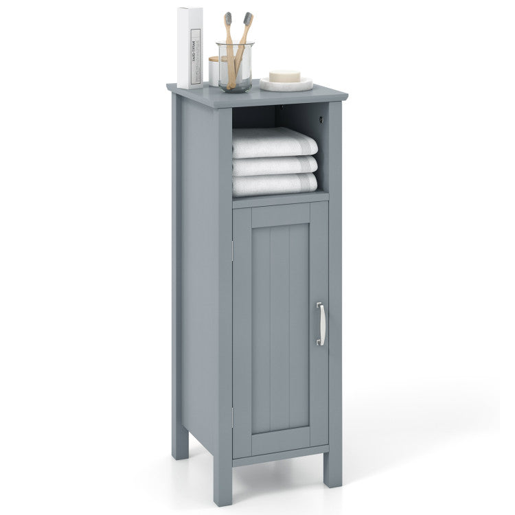 Bathroom Storage Organizer with 2-Tier Cabinet