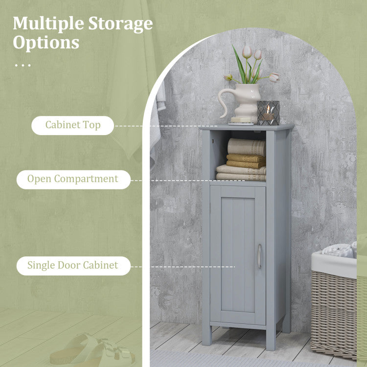 Bathroom Storage Organizer with 2-Tier Cabinet