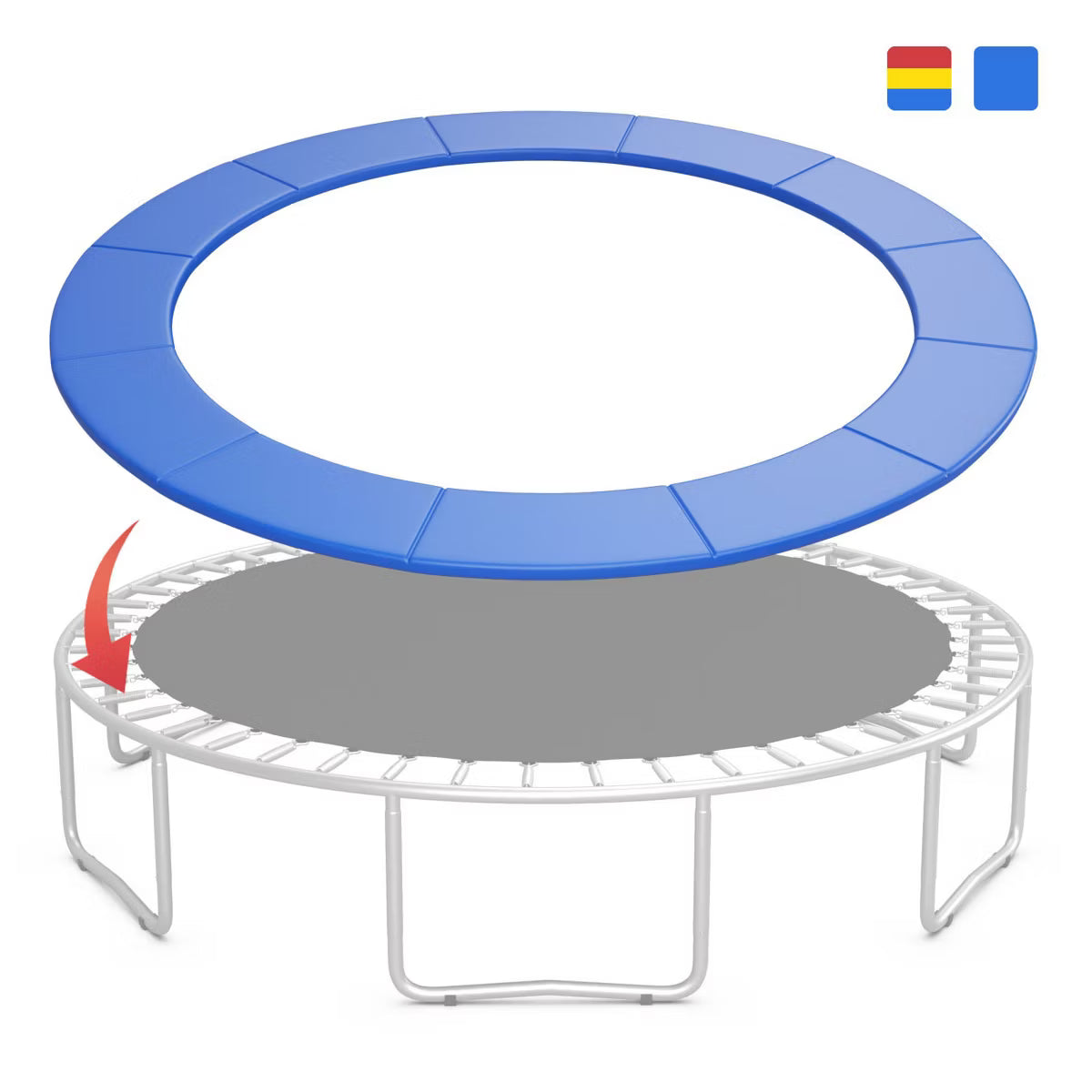 Trampoline Replacement Safety Pad Universal Trampoline Cover