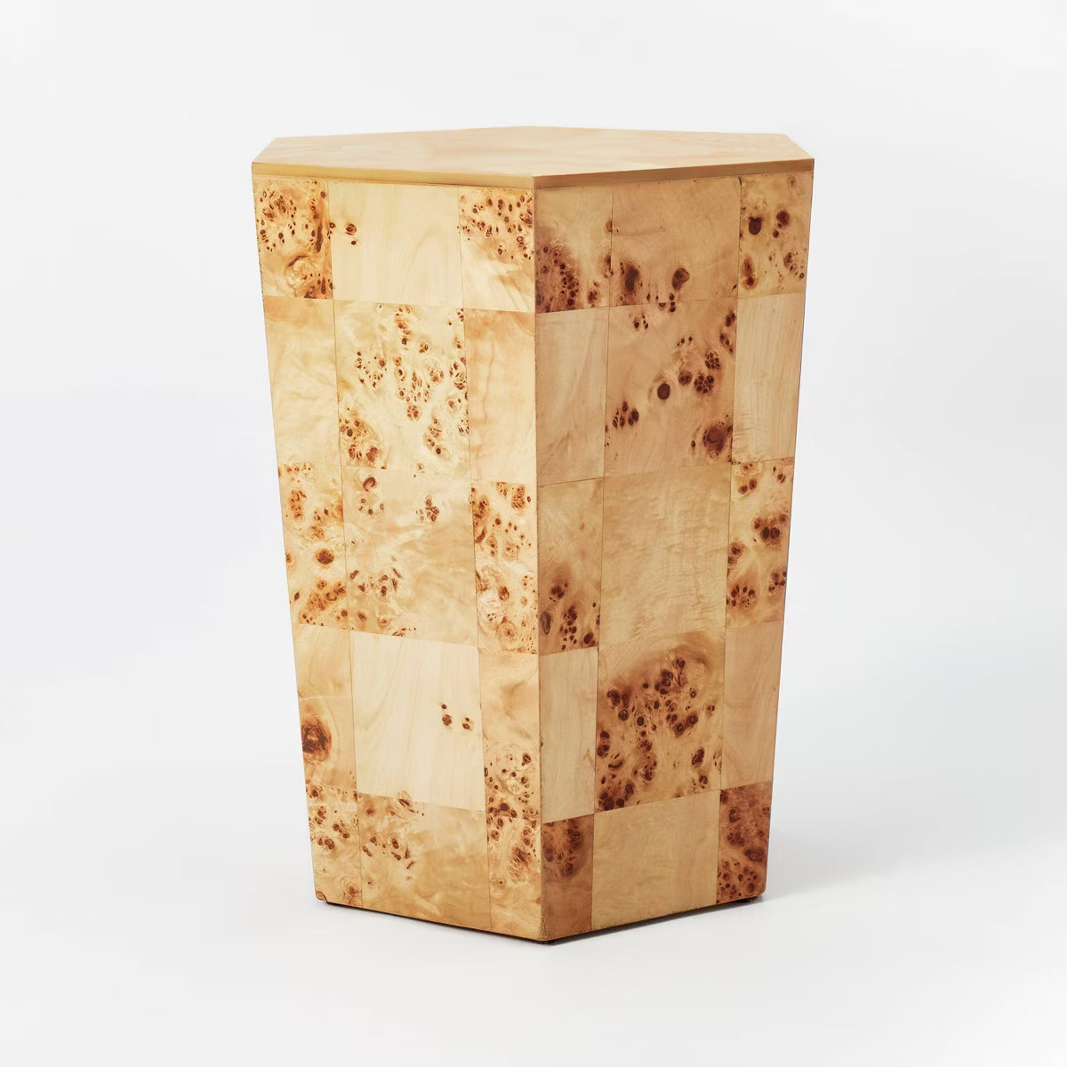Ogden Burled Wood Accent Table Threshold