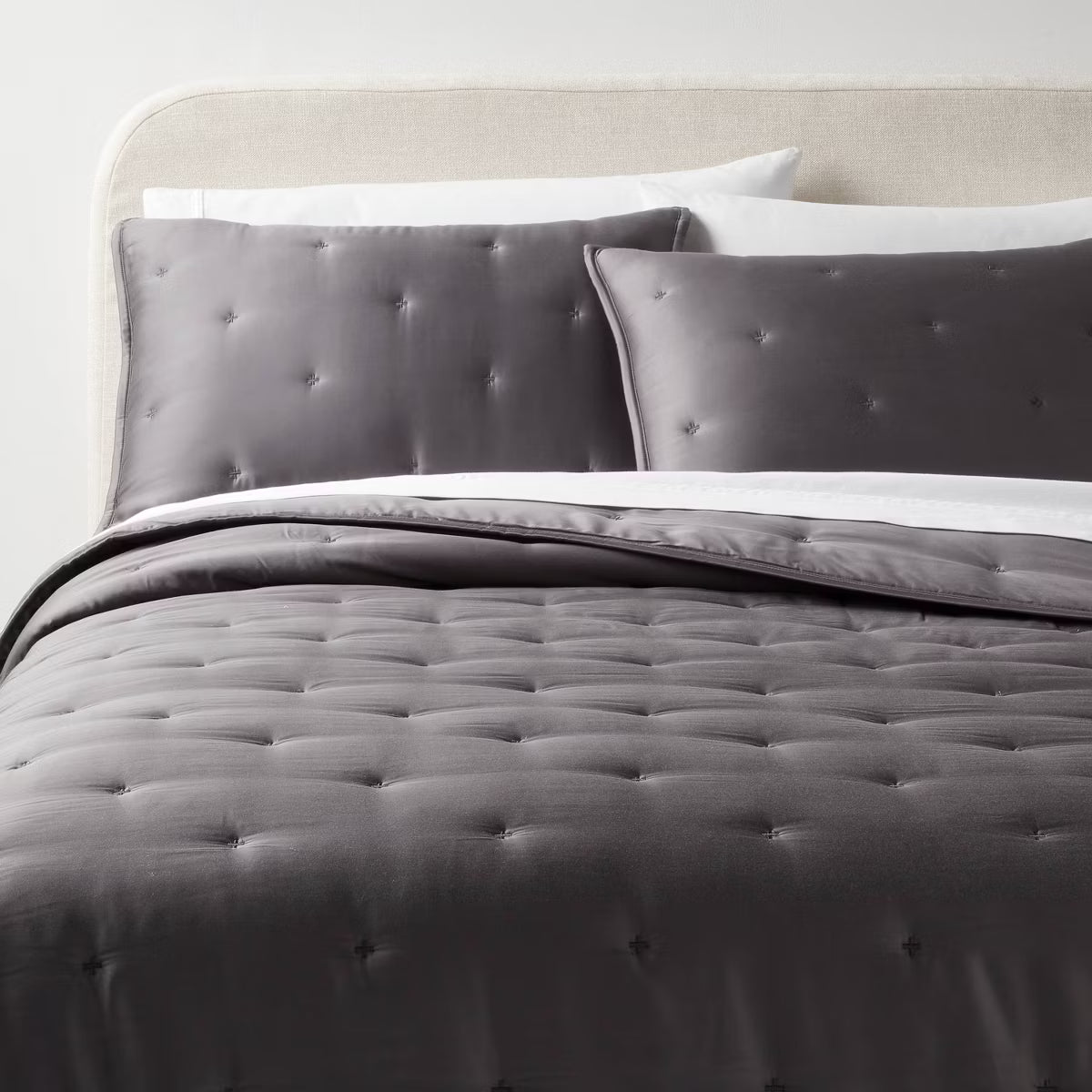 3pc Full/Queen Comforter and Sham Set Threshold