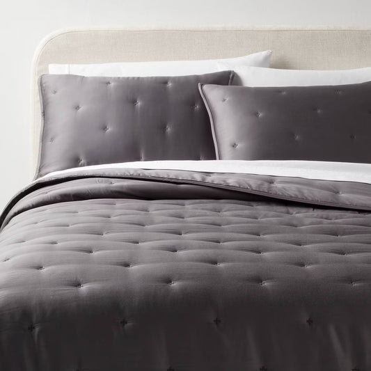 3pc Full/Queen Comforter and Sham Set Threshold