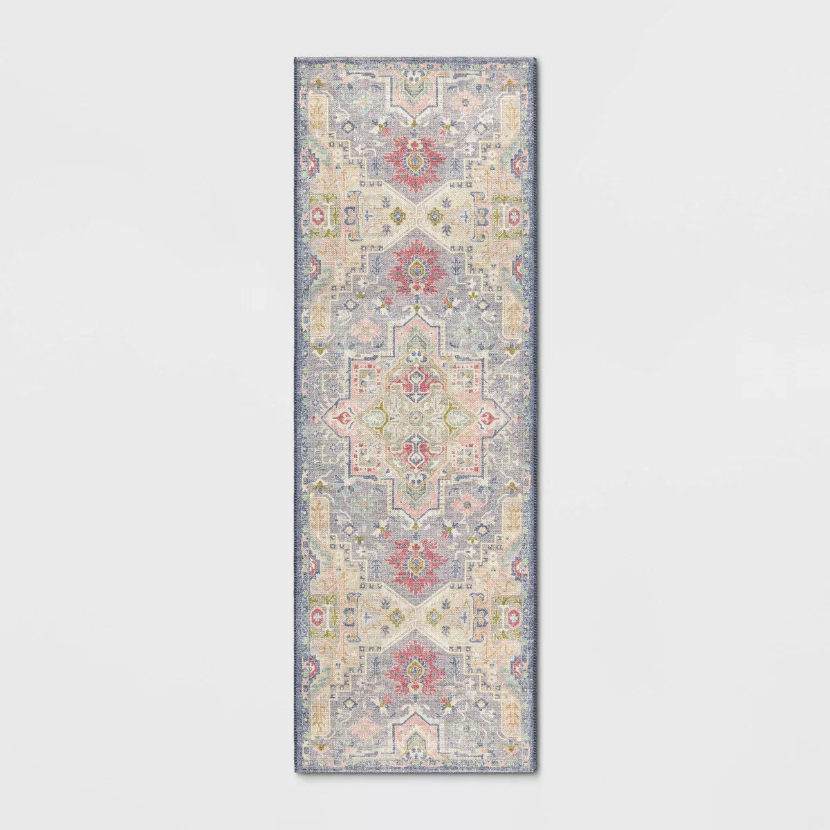 2 x 7 Washable Printed Accent Rug Threshold