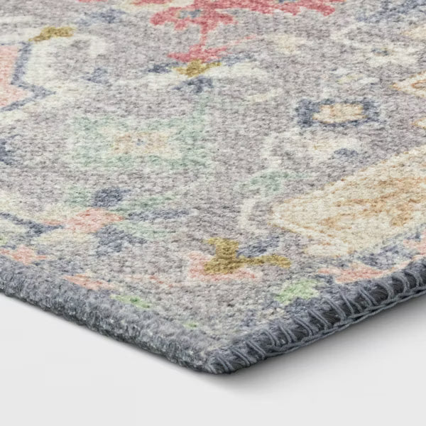 2 x 7 Washable Printed Accent Rug Threshold