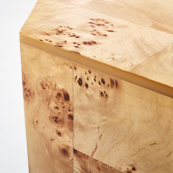 Ogden Burled Wood Accent Table Threshold