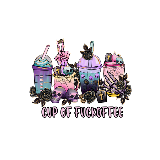 Cup of Fuckoffee - Women's Fine Jersey T-Shirt - Heather T&S Apparel