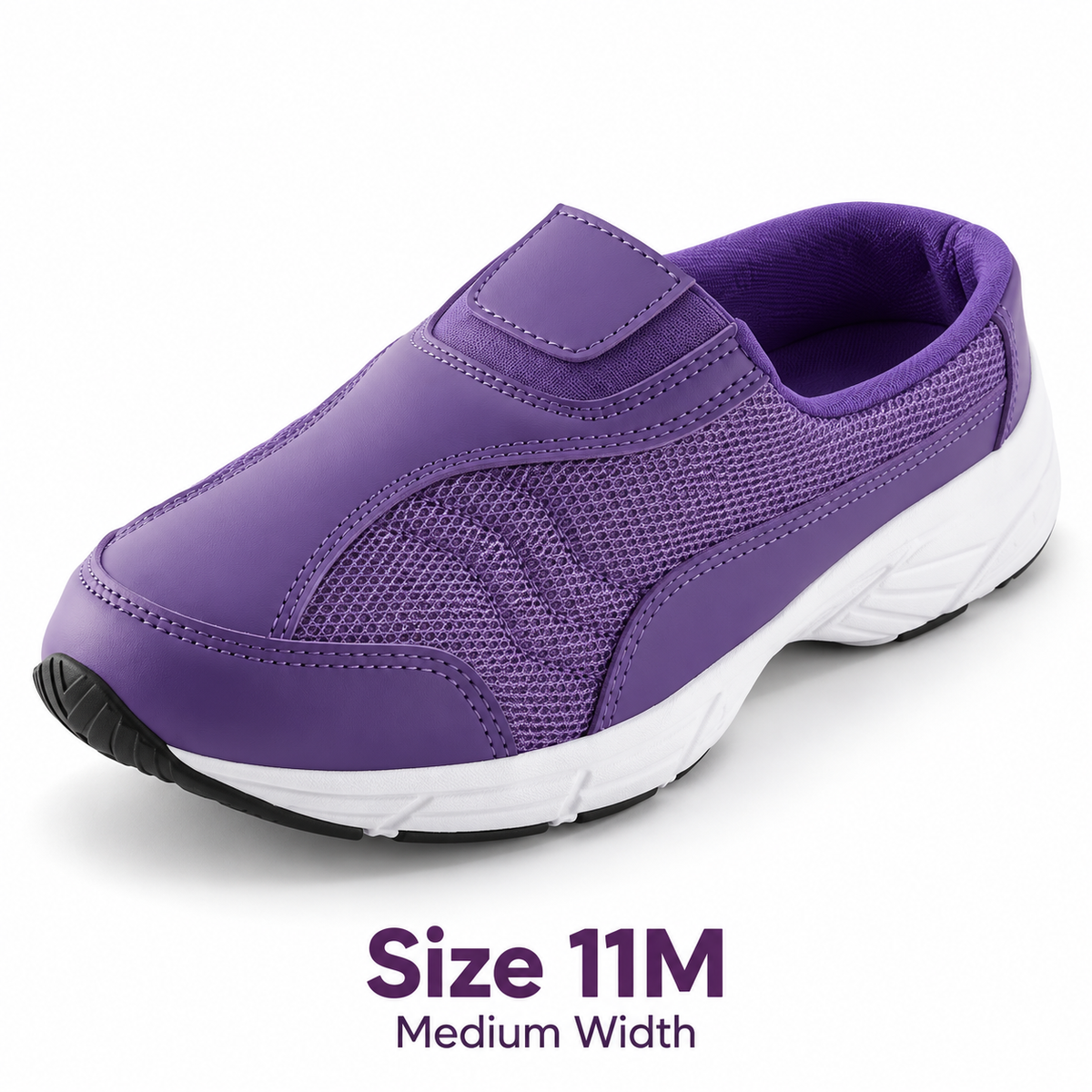 Women’s Purple Slip-On Sneakers – Size 11M (Medium Width)