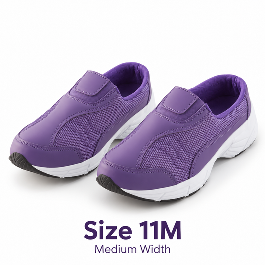 Women’s Purple Slip-On Sneakers – Size 11M (Medium Width)