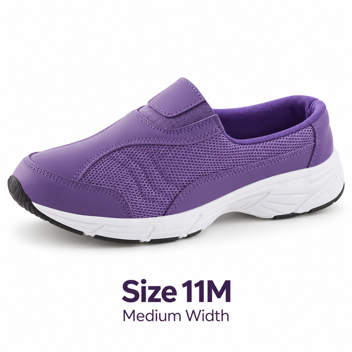 Women’s Purple Slip-On Sneakers – Size 11M (Medium Width)