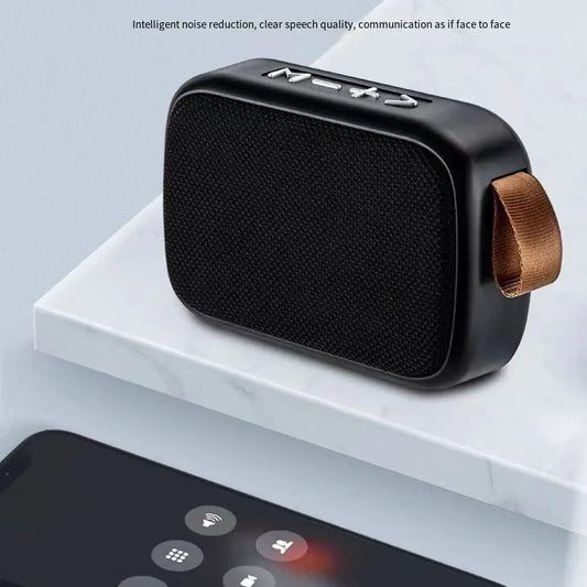 G2 Wireless Bluetooth 5.0 Mini Speaker, Oxford Portable Loudspeaker with 3D Surround Sound for Outdoor & Home