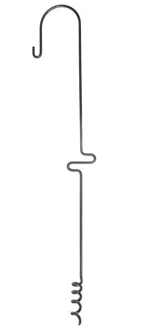 Ground Auger Shepherd's Hook - Premium Steel