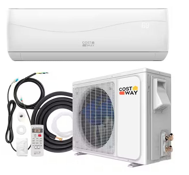 20 SEER2 12,000 BTU 1 Ton Ductless Mini Split Air Conditioner with Heat Pump 115V