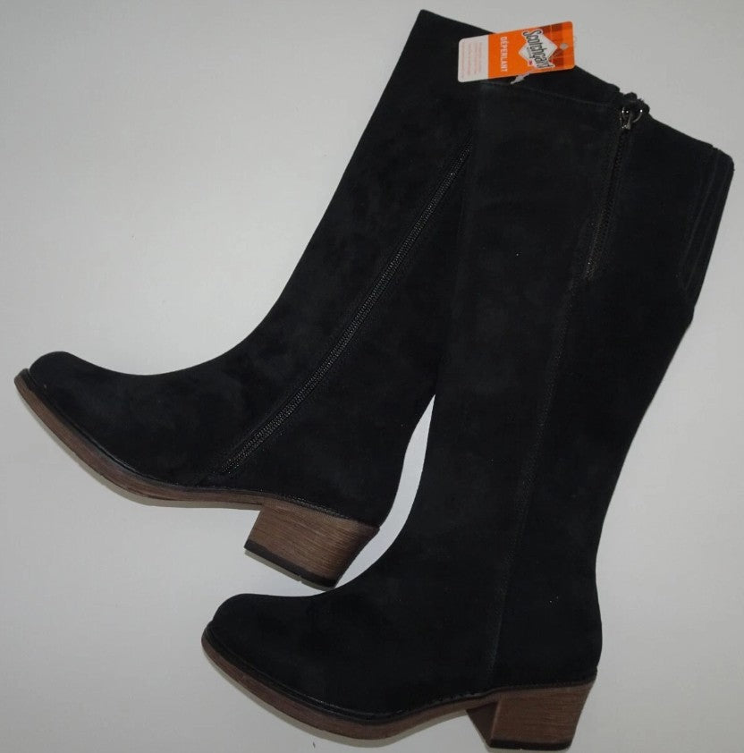 Propet Women's Rider Knee High Boots, Black - Size 11