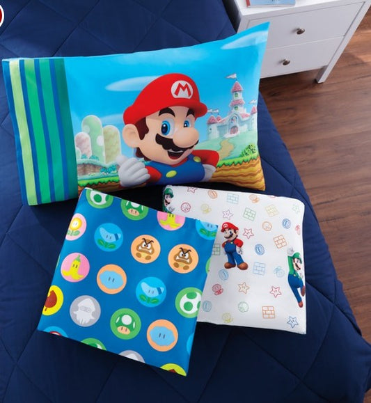 Mario Twin Sheet Set