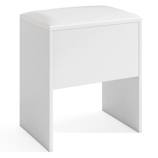 Costway Vanity Stool - Flip Top Storage & Padded Seat
