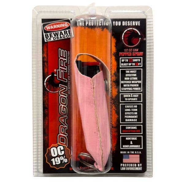 Dragon Fire - .5OZ Pepper Spray & Keychain Case St. Louis Wholesale LLC