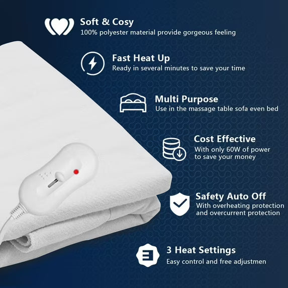 Costway Digital Massage Table Warmer Warming Pad