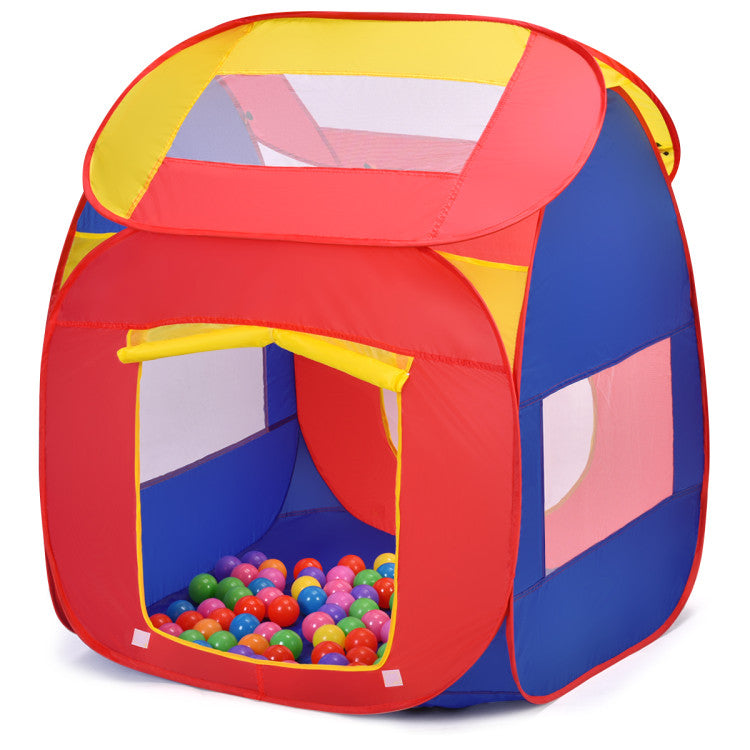 Costway Kids Play House with 100 Balls - Pop Up Tent