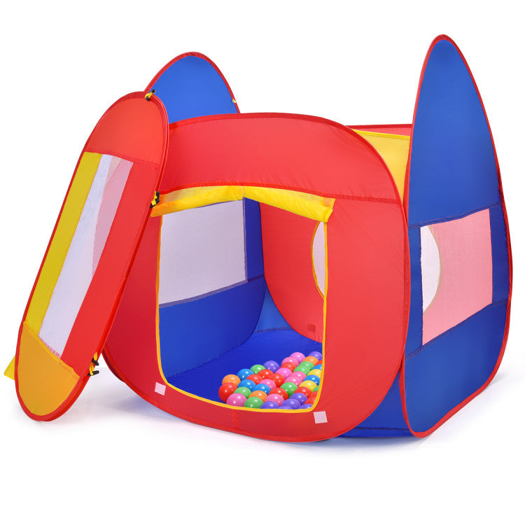 Costway Kids Play House with 100 Balls - Pop Up Tent